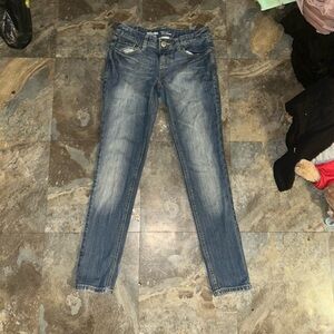 Mossimo Supply Co. Blue Skinny Jeans